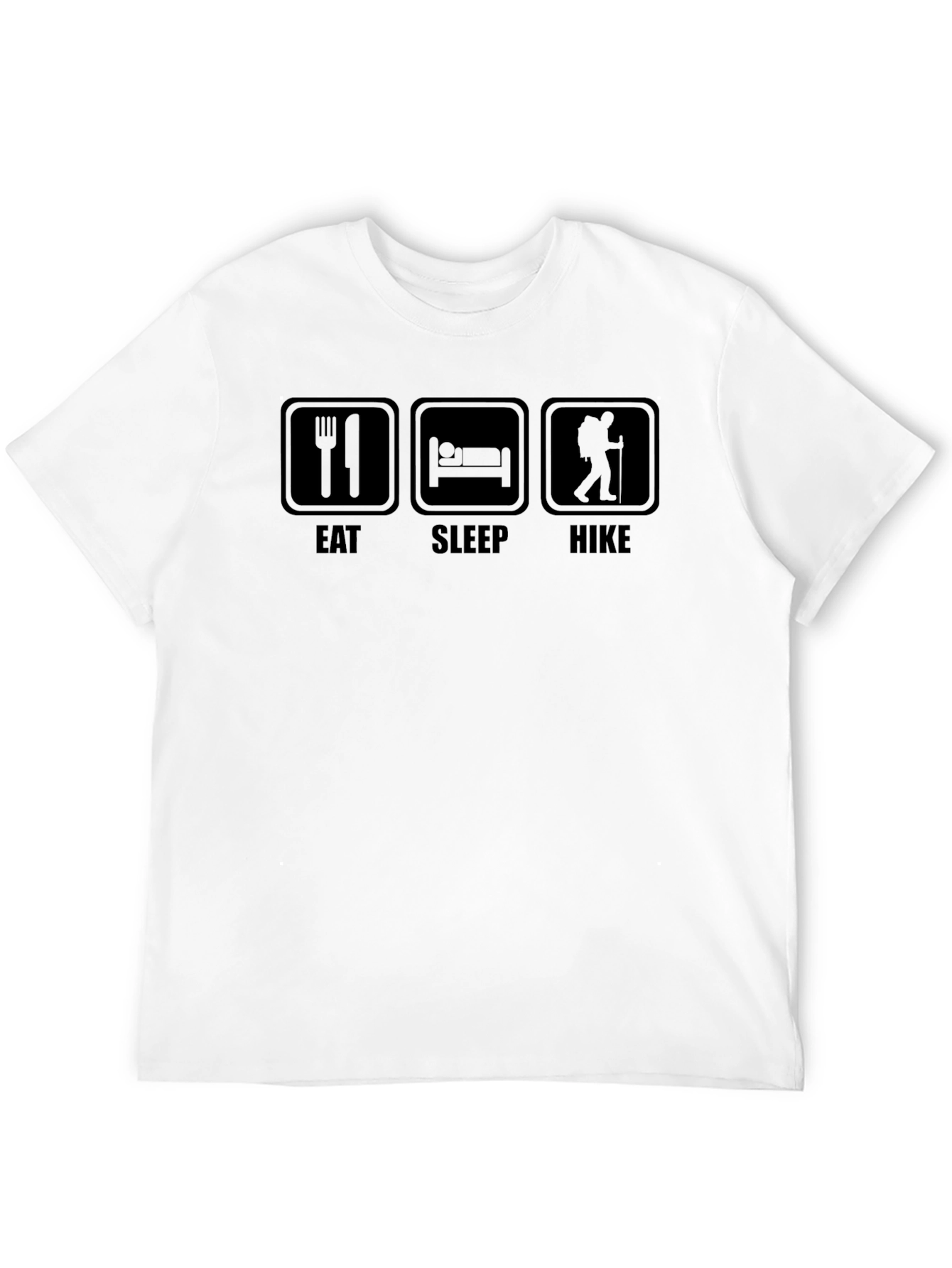 Eat Sleep Hike Graphic T-Shirt