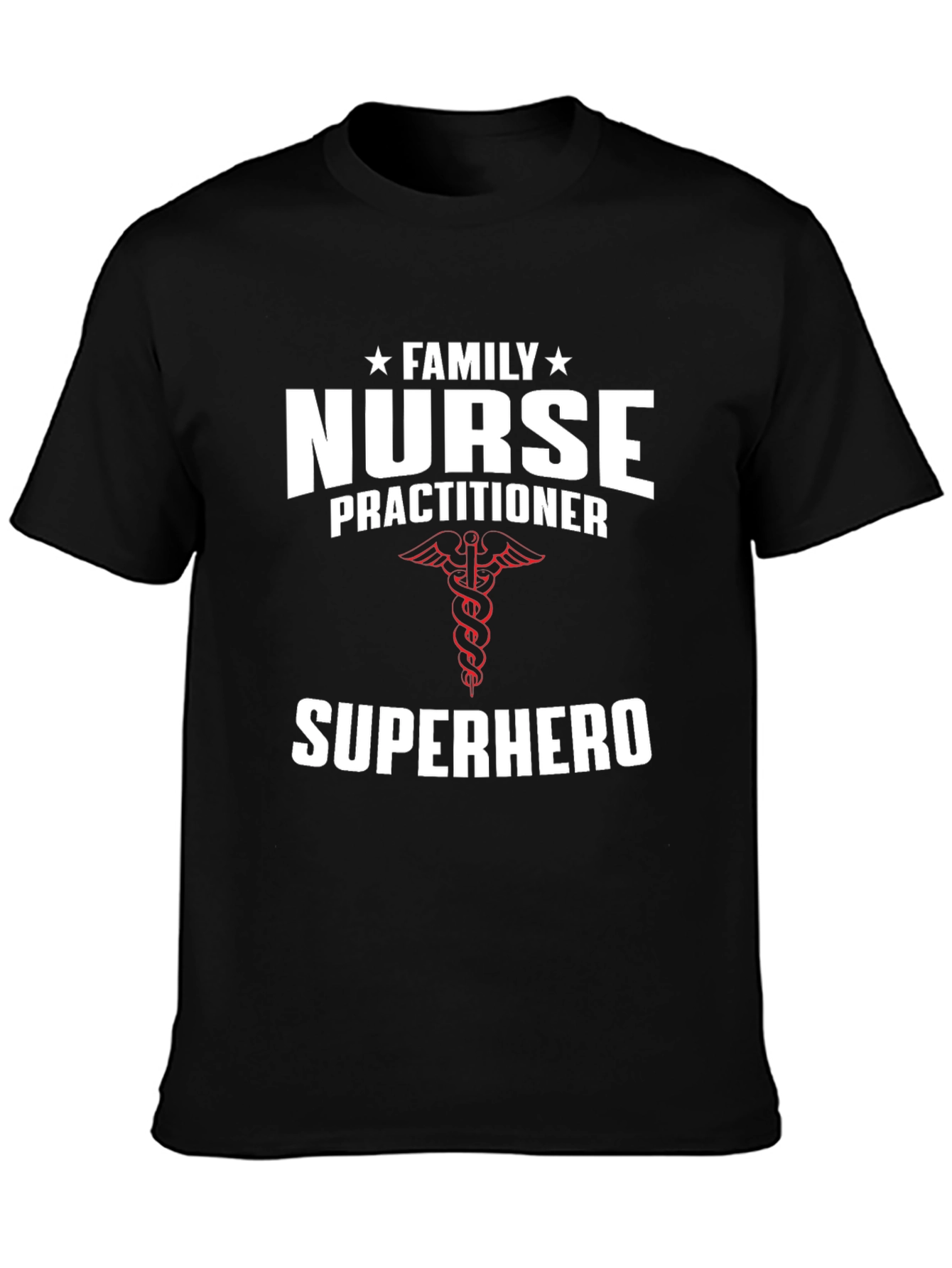 Family Nurse Practitioner Superhero T-Shirt