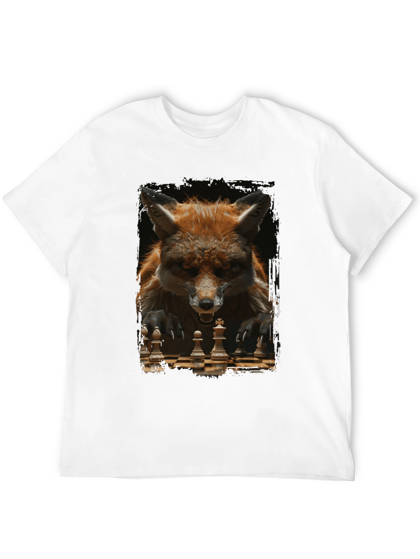 Fox Chess Player Graphic Tee