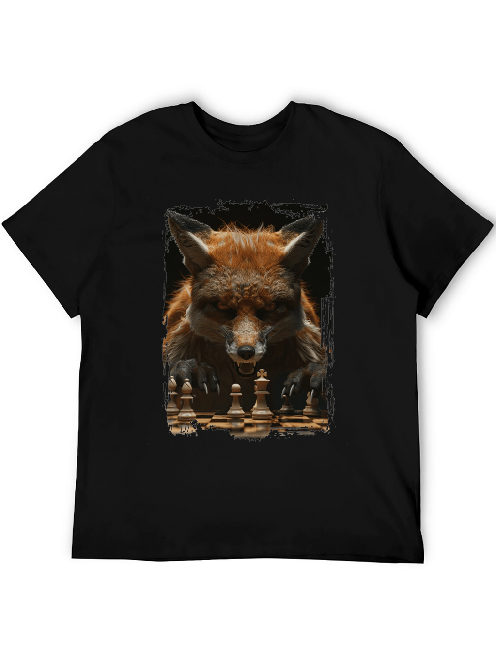 Fox Chess Player Graphic Tee