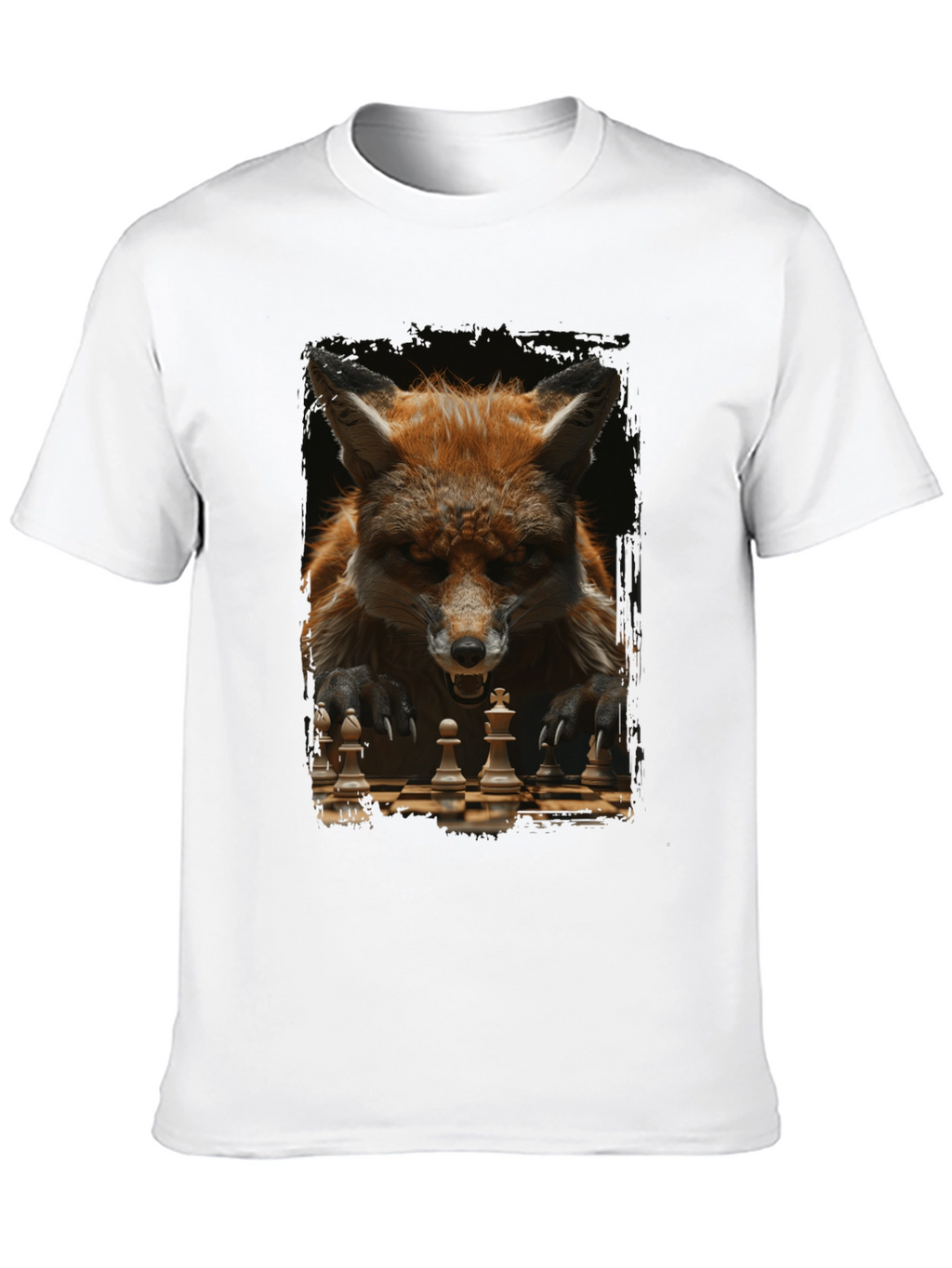 Fox Chess Player Graphic Tee