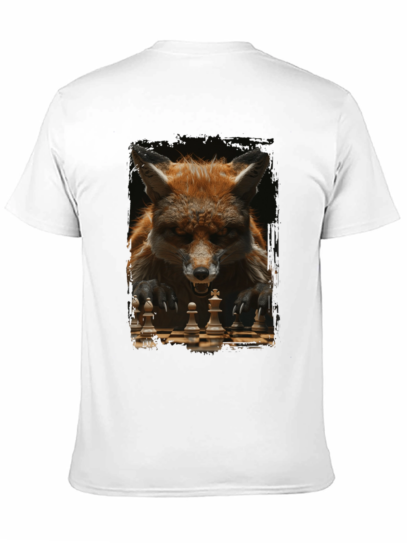 Fox Chess Player Graphic Tee