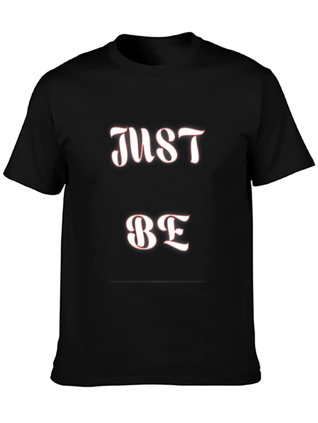 Just Be Black Tee - Stylish Comfort