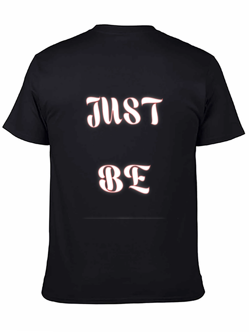 Just Be Black Tee - Stylish Comfort