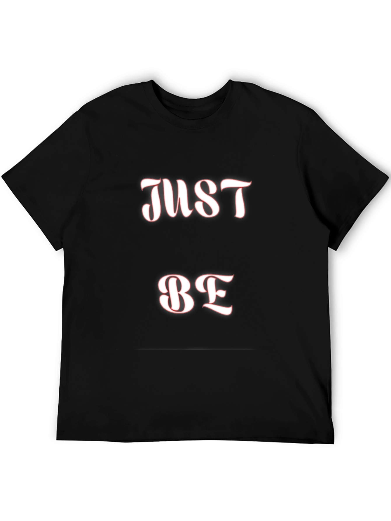 Just Be Black Tee - Stylish Comfort