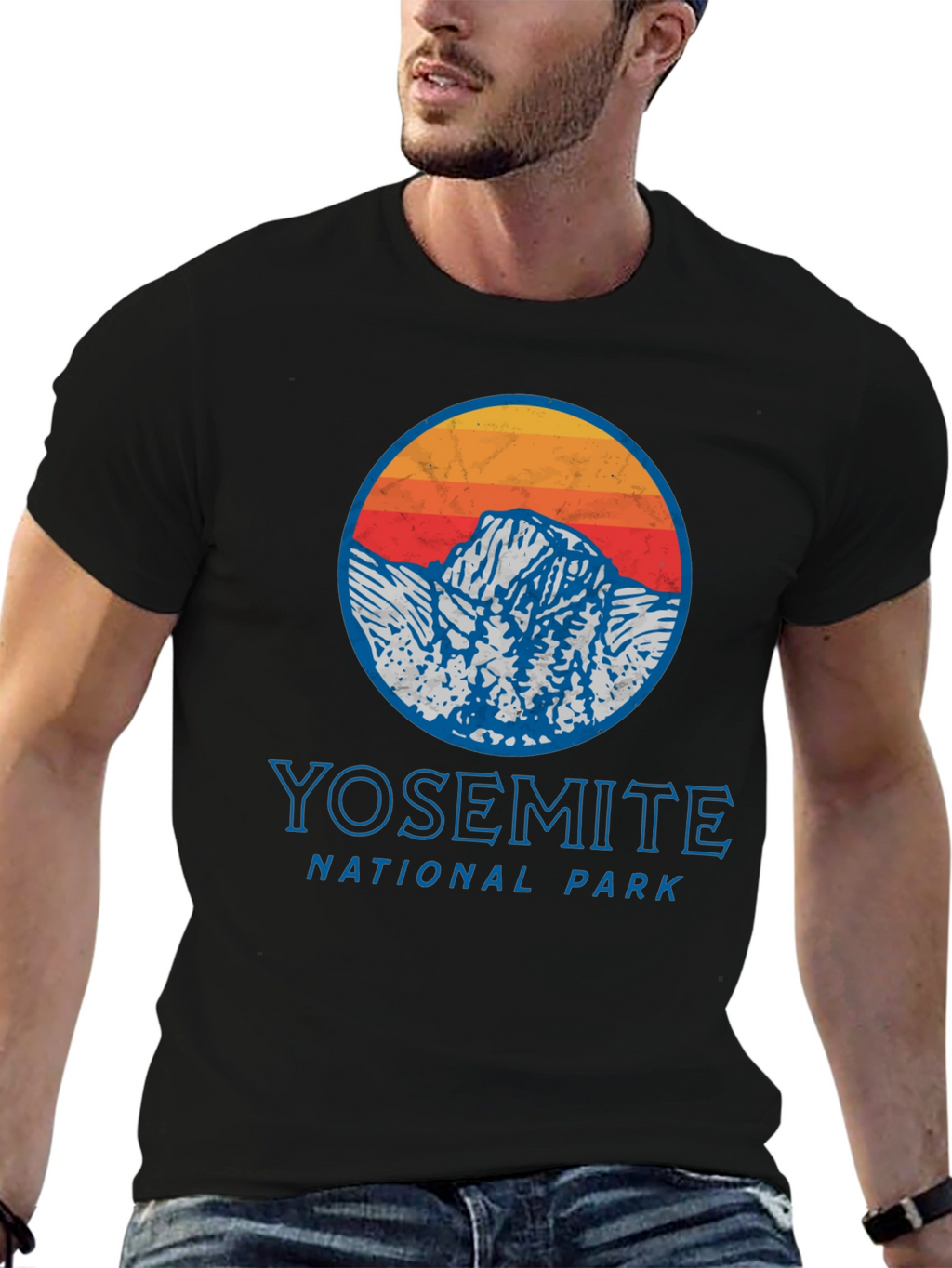 Yosemite National Park Graphic Tee - Retro Style