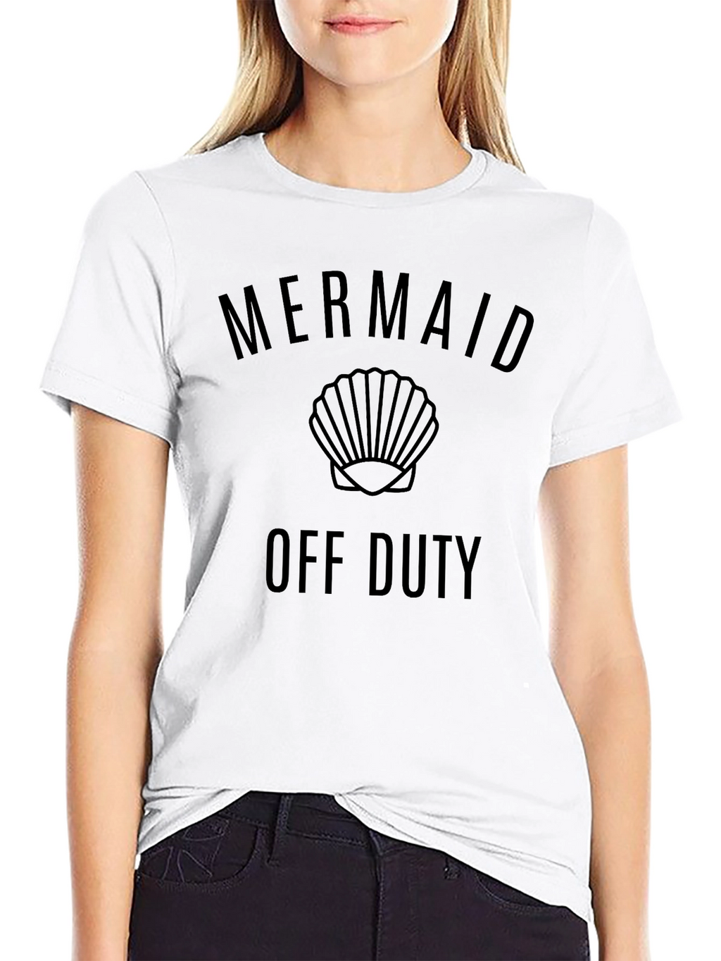 Mermaid Off Duty Graphic T-Shirt