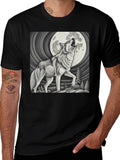 Wolf Moon Graphic T-Shirt