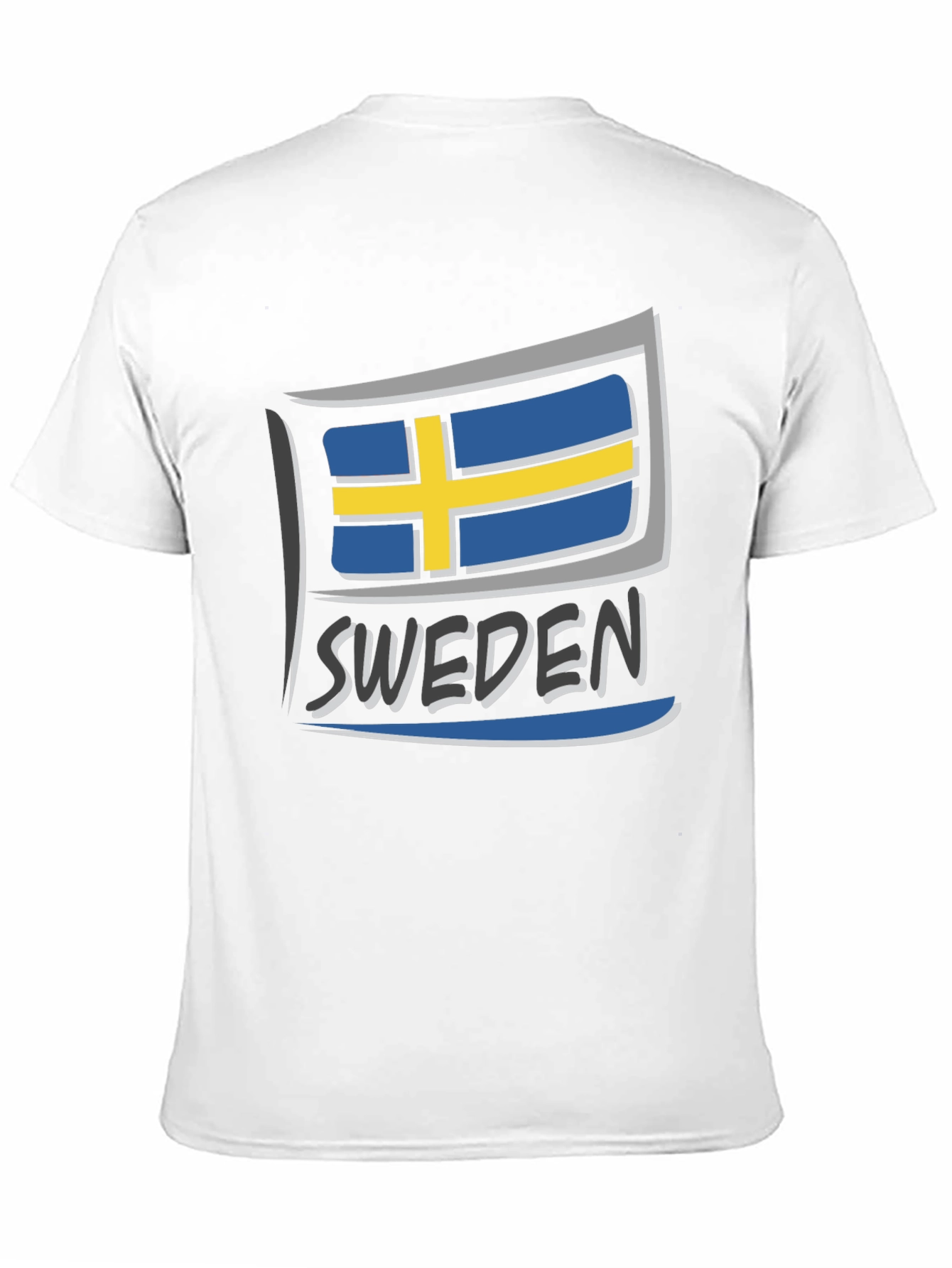 Sweden Flag Graphic T-Shirt