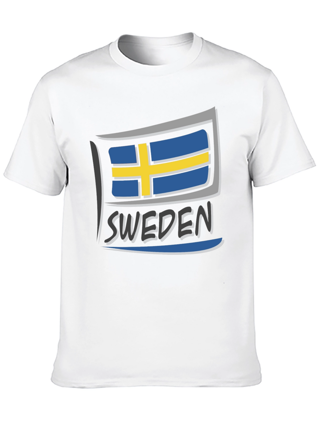 Sweden Flag Graphic T-Shirt
