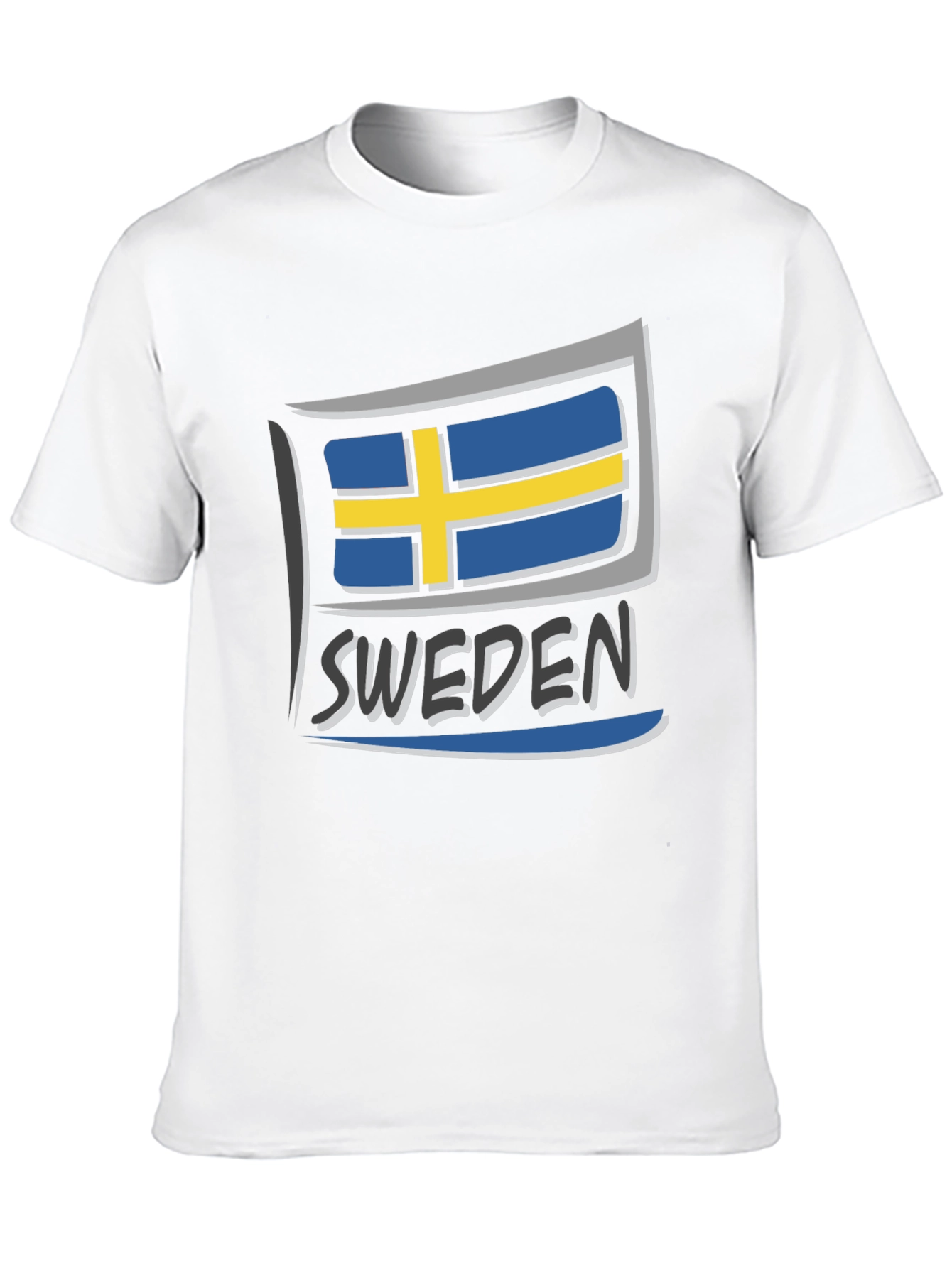 Sweden Flag Graphic T-Shirt