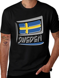 Sweden Flag Graphic T-Shirt