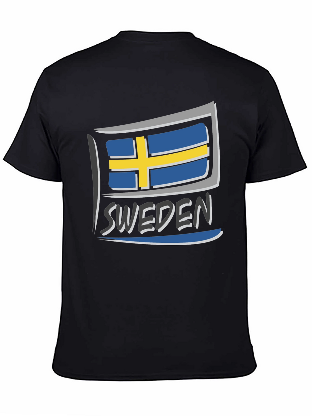 Sweden Flag Graphic T-Shirt