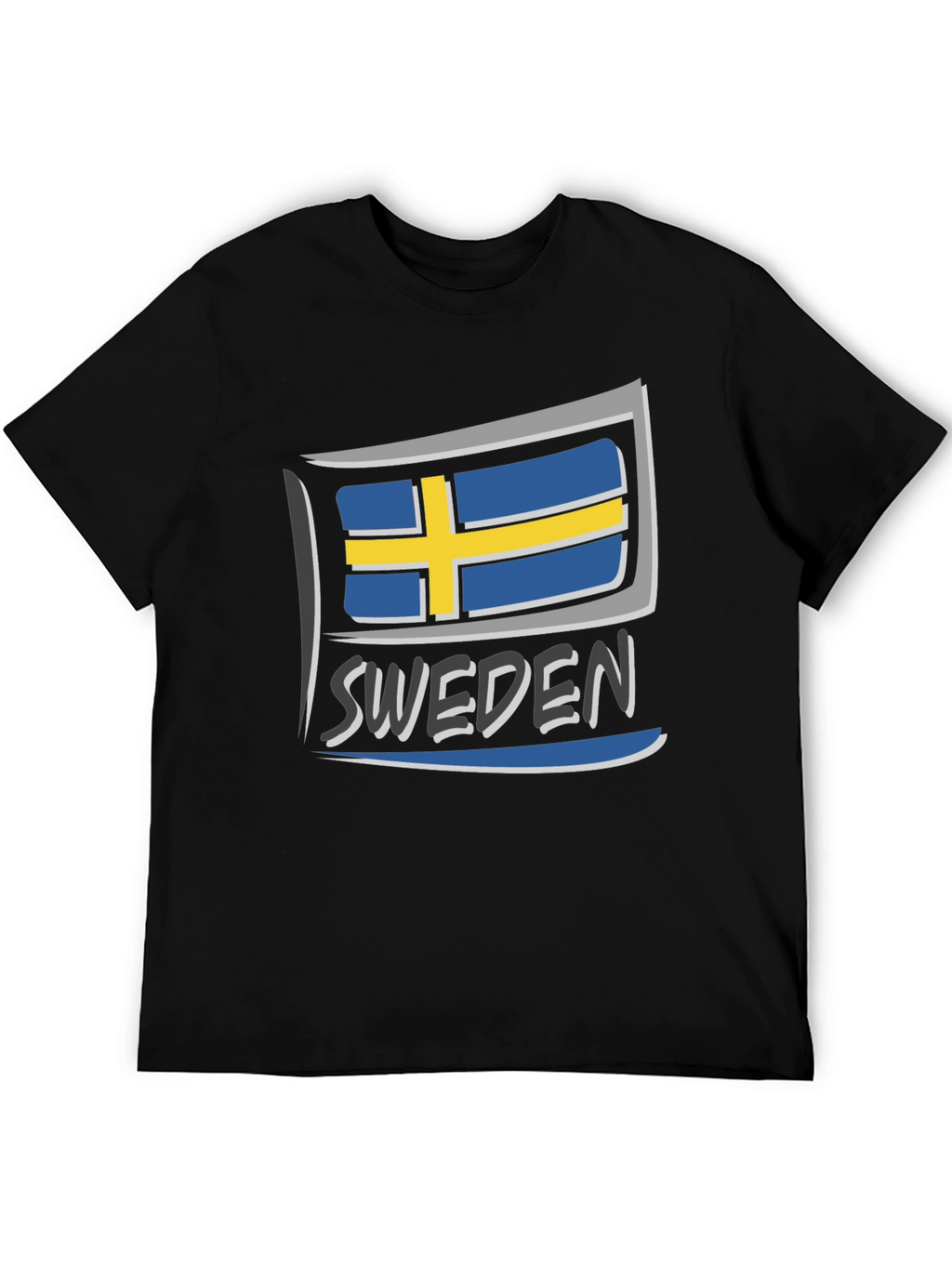 Sweden Flag Graphic T-Shirt