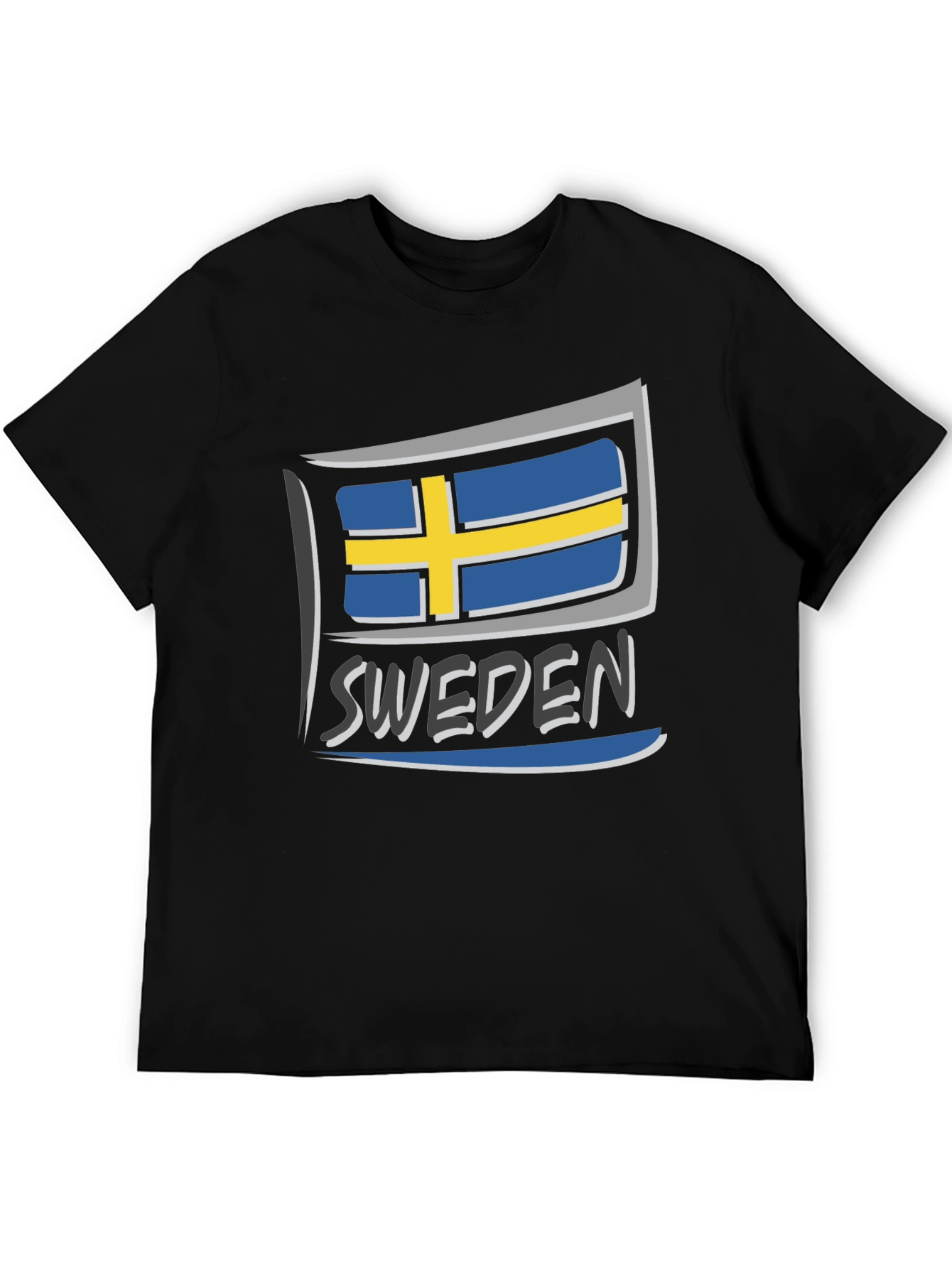 Sweden Flag Graphic T-Shirt