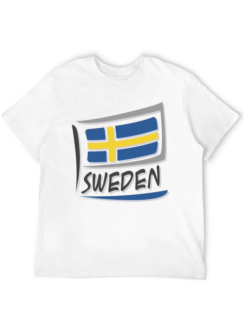 Sweden Flag Graphic T-Shirt