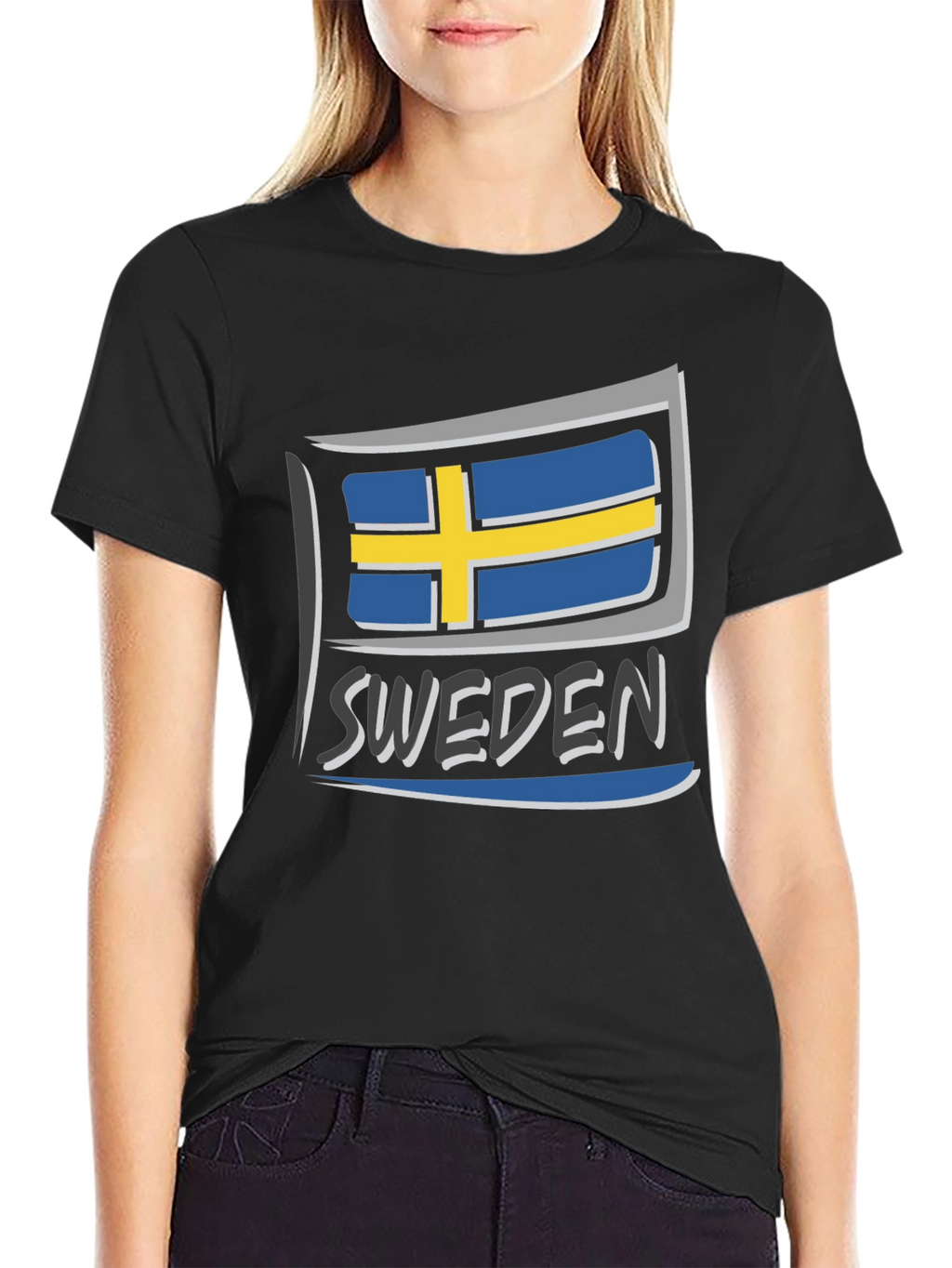 Sweden Flag Graphic T-Shirt