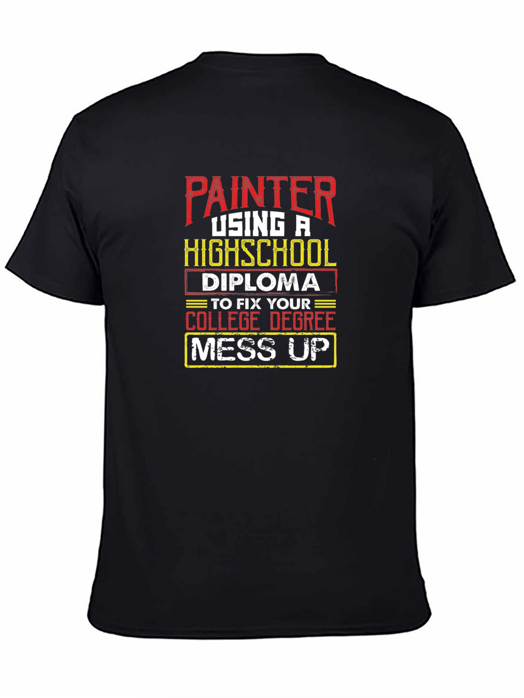 Painter High School Diploma T-Shirt