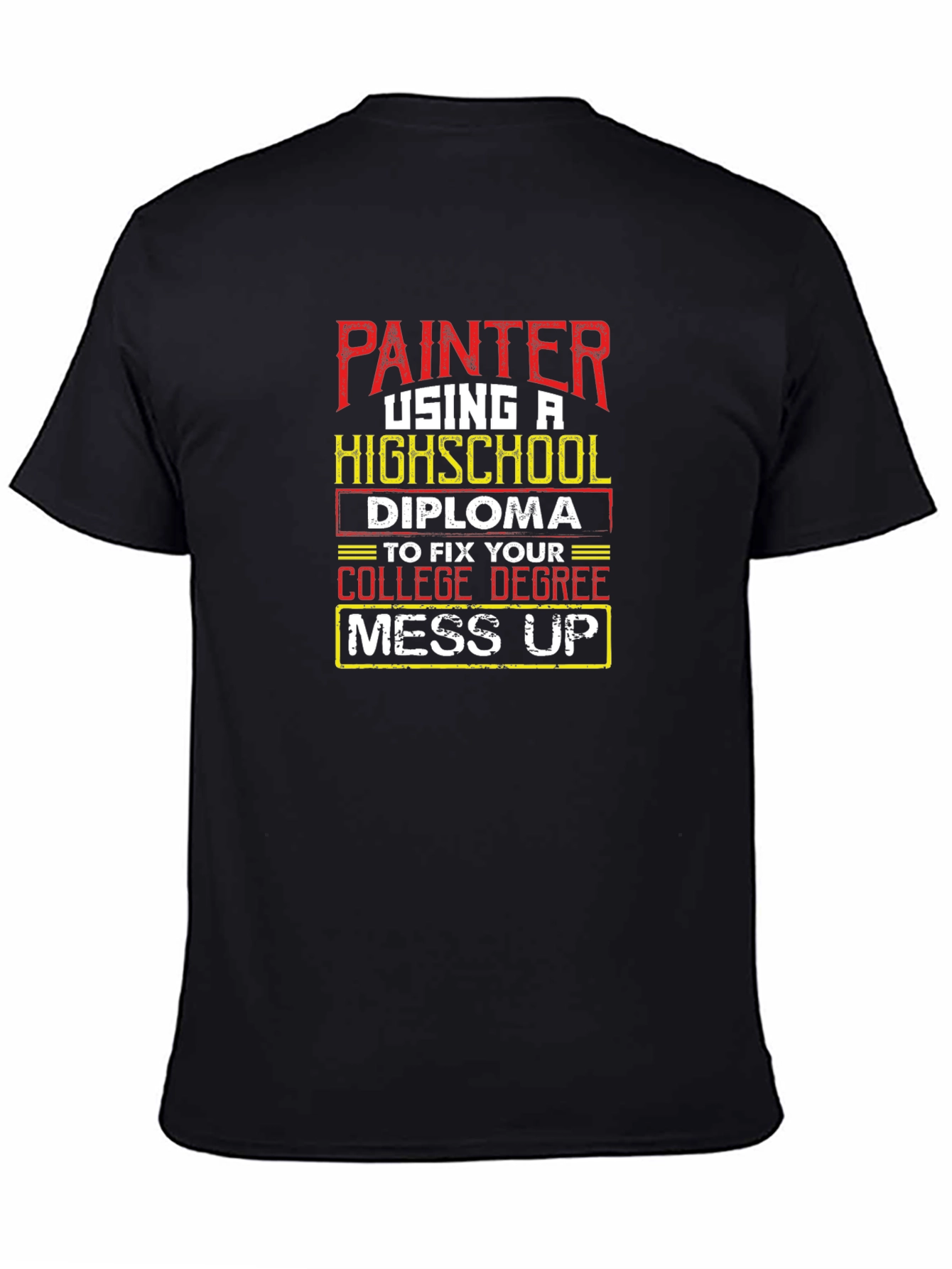 Painter High School Diploma T-Shirt