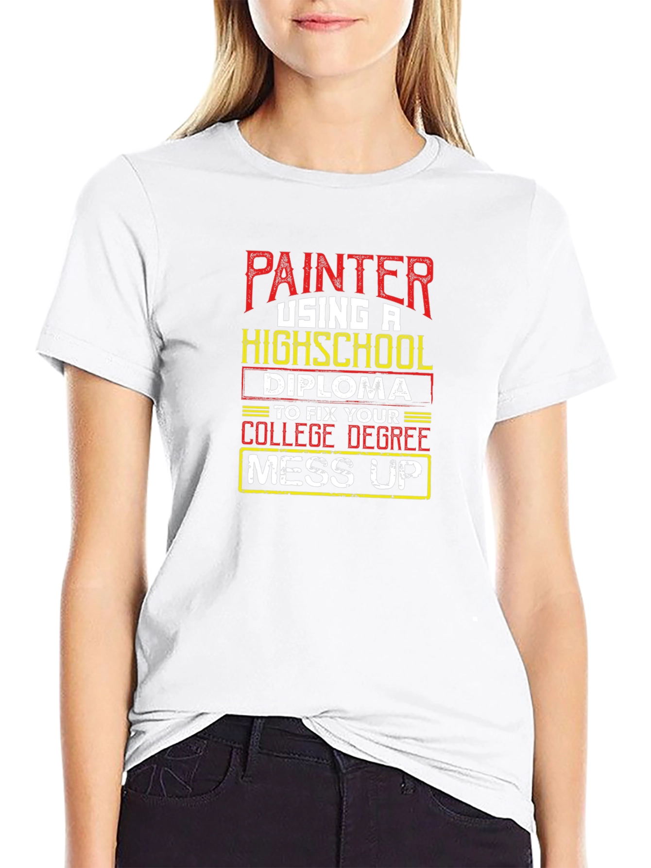 Painter High School Diploma T-Shirt