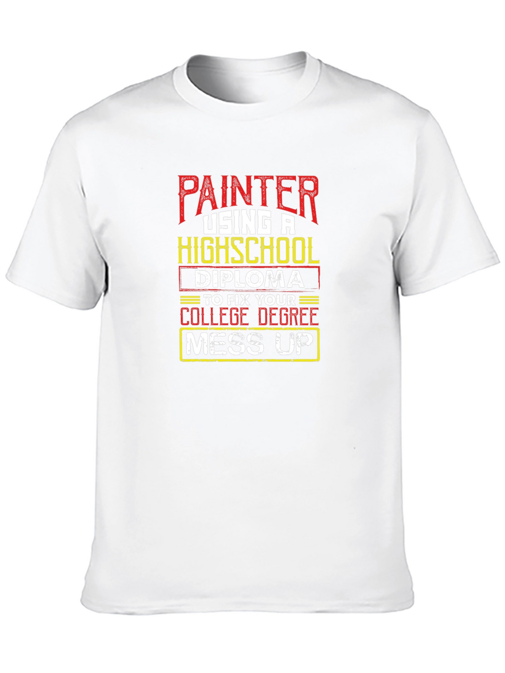 Painter High School Diploma T-Shirt