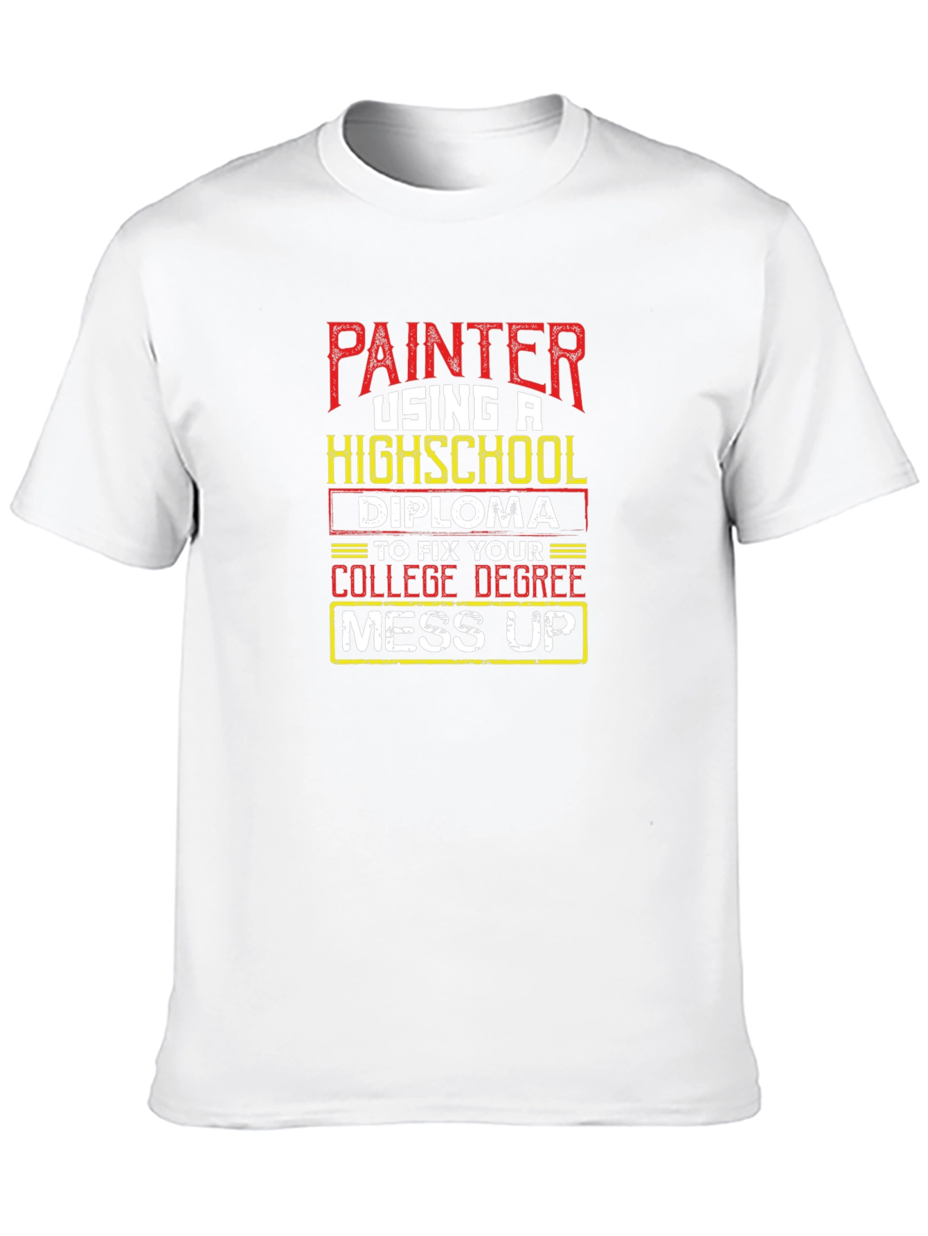 Painter High School Diploma T-Shirt