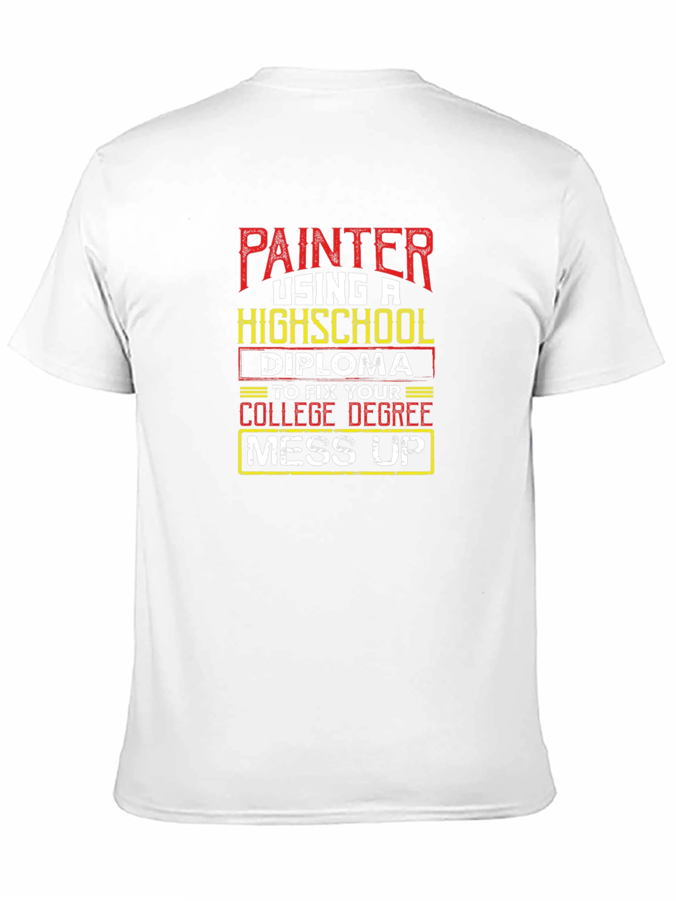 Painter High School Diploma T-Shirt