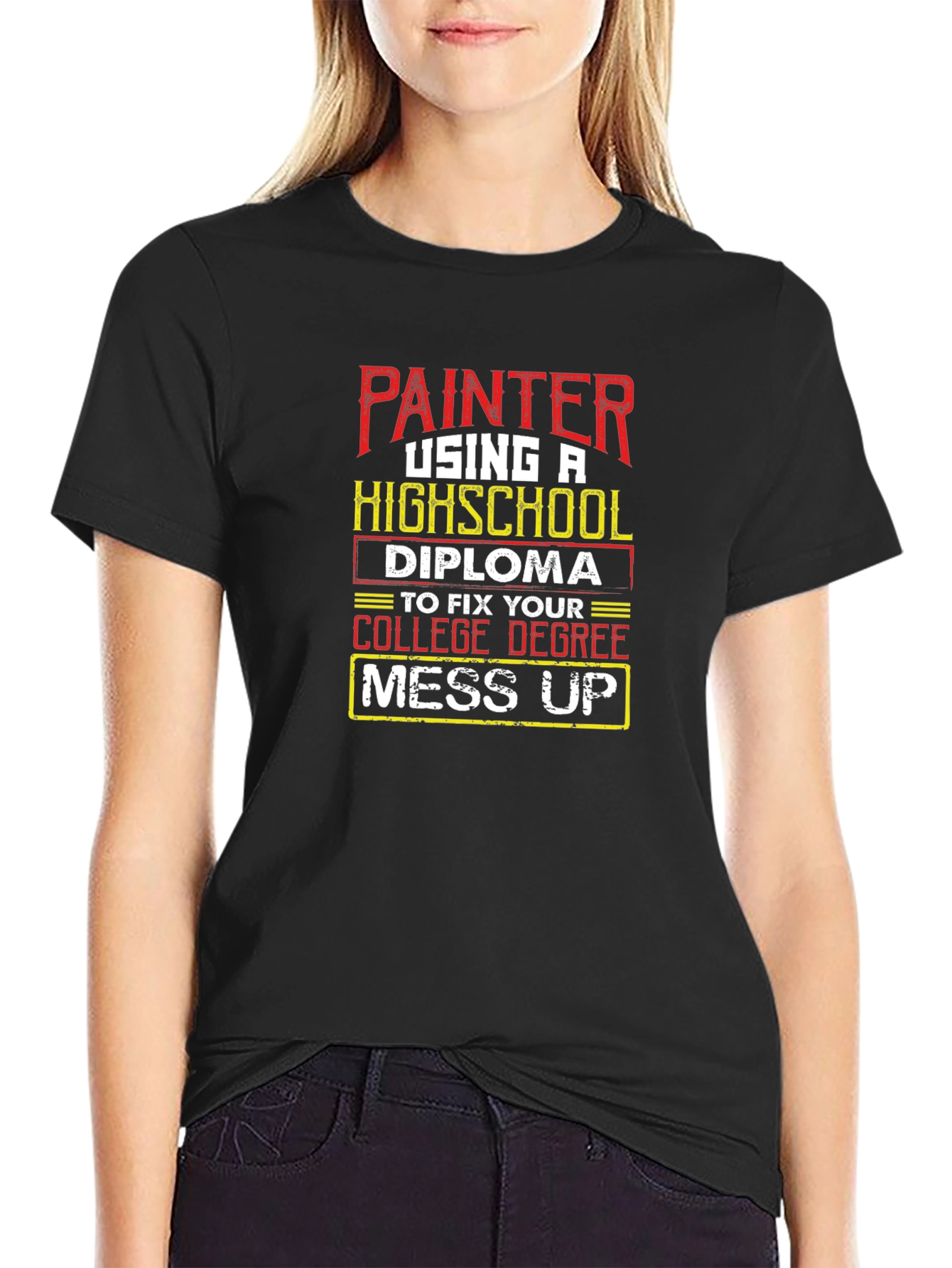 Painter High School Diploma T-Shirt
