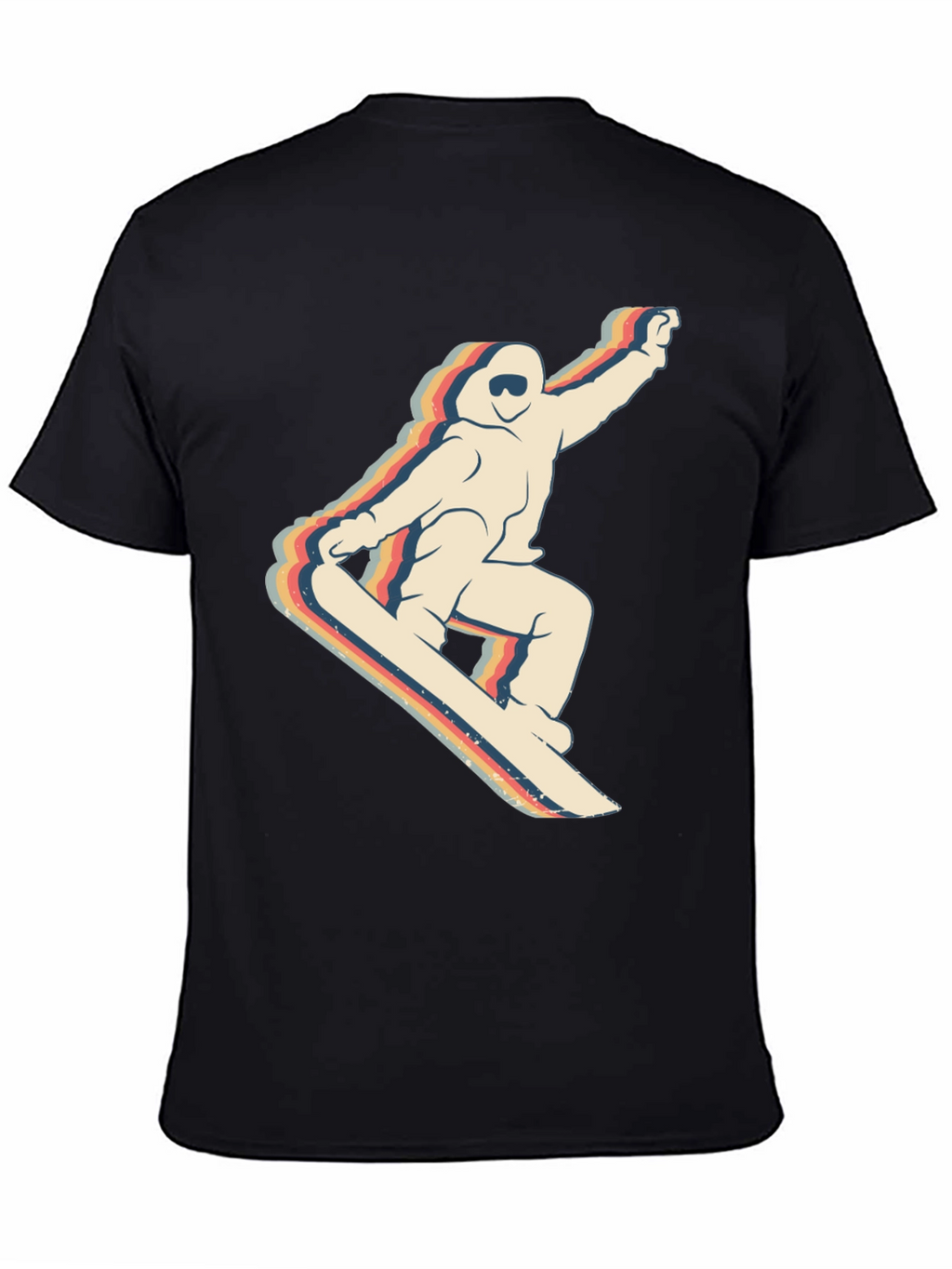 Retro Snowboarder Graphic T-Shirt