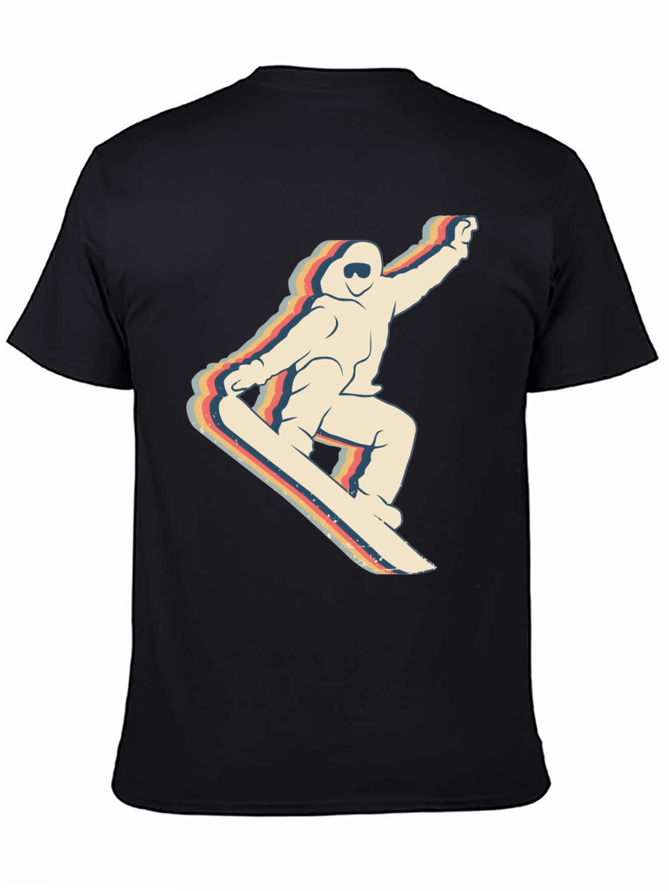 Retro Snowboarder Graphic T-Shirt