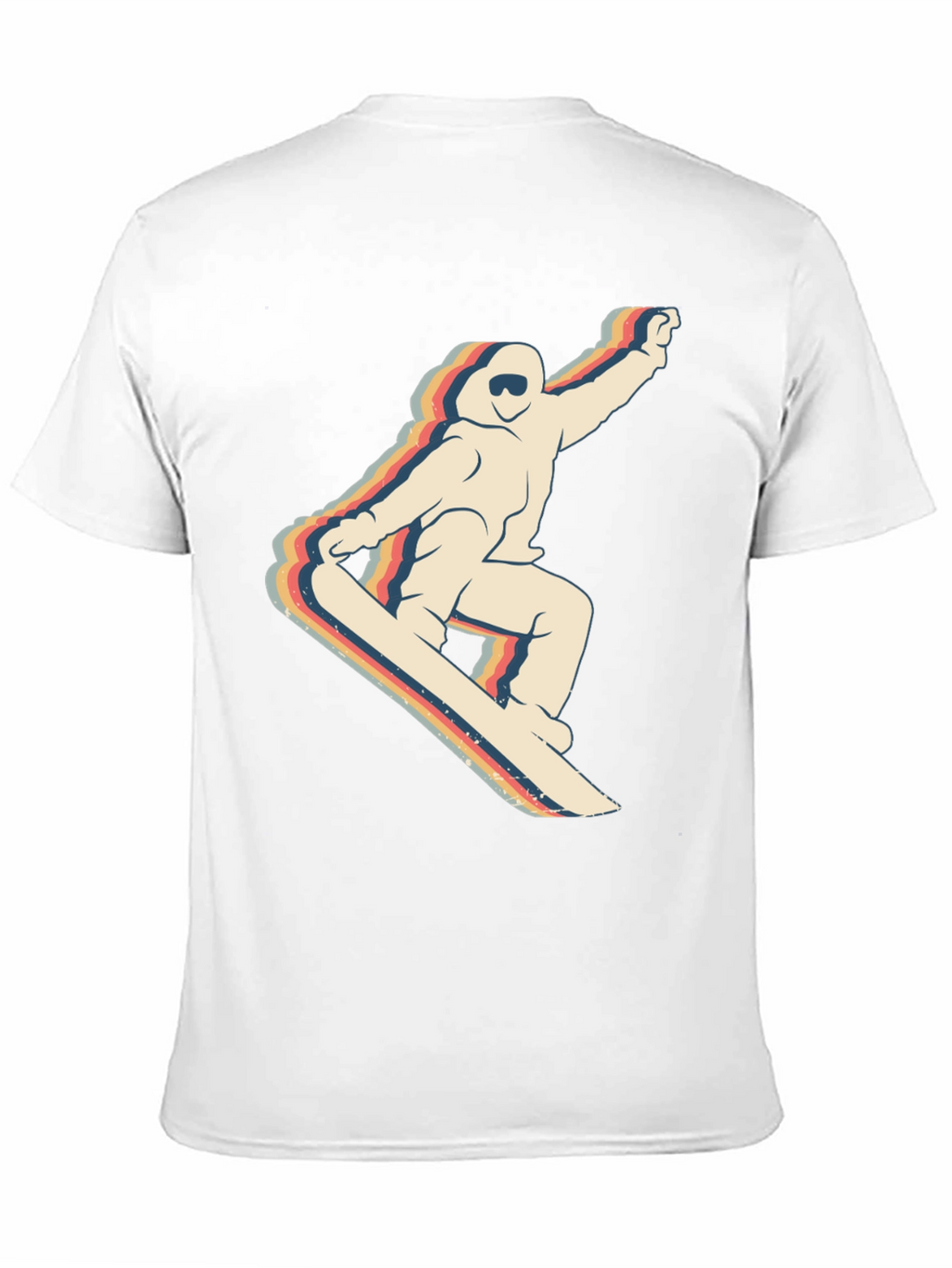 Retro Snowboarder Graphic T-Shirt