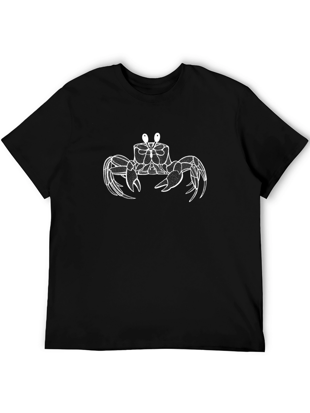 Cool Crab Graphic Tee - Black Casual Shirt