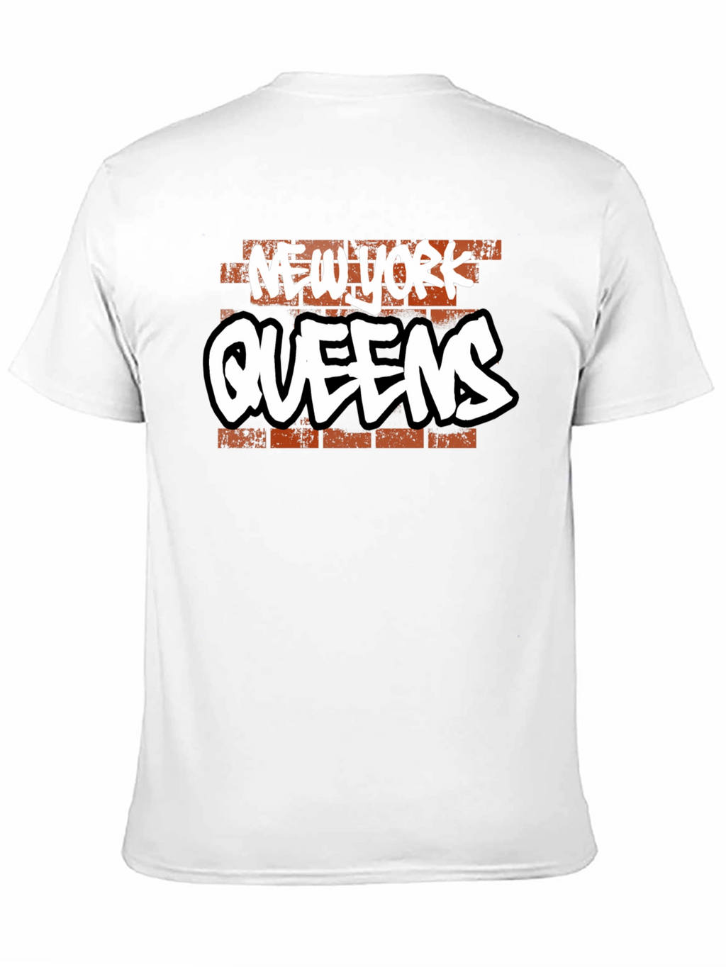 New York Queens Graphic Tee - Black