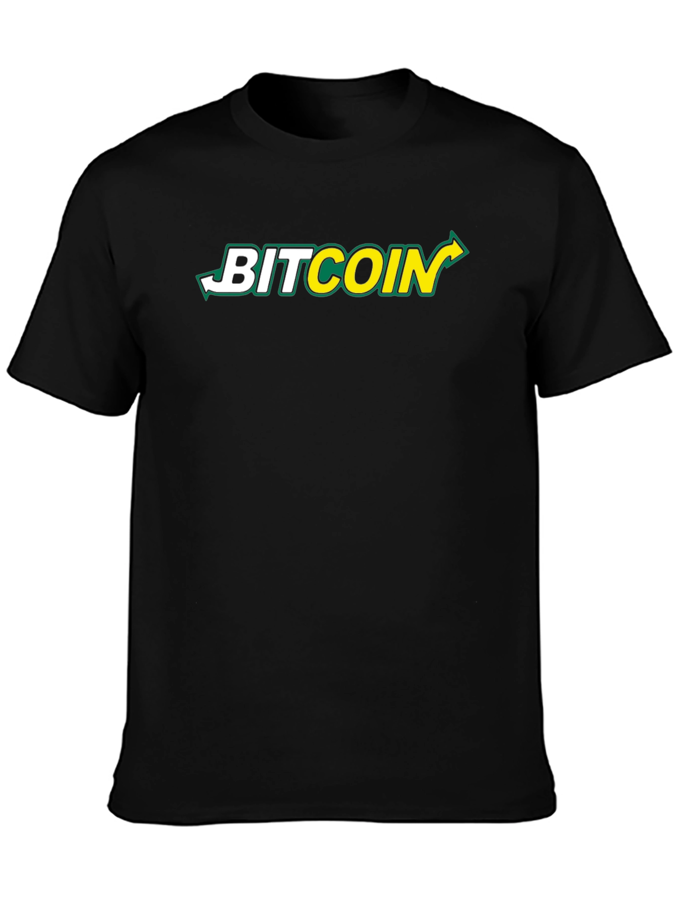 Bitcoin Subway Style T-Shirt - Crypto Fan Apparel