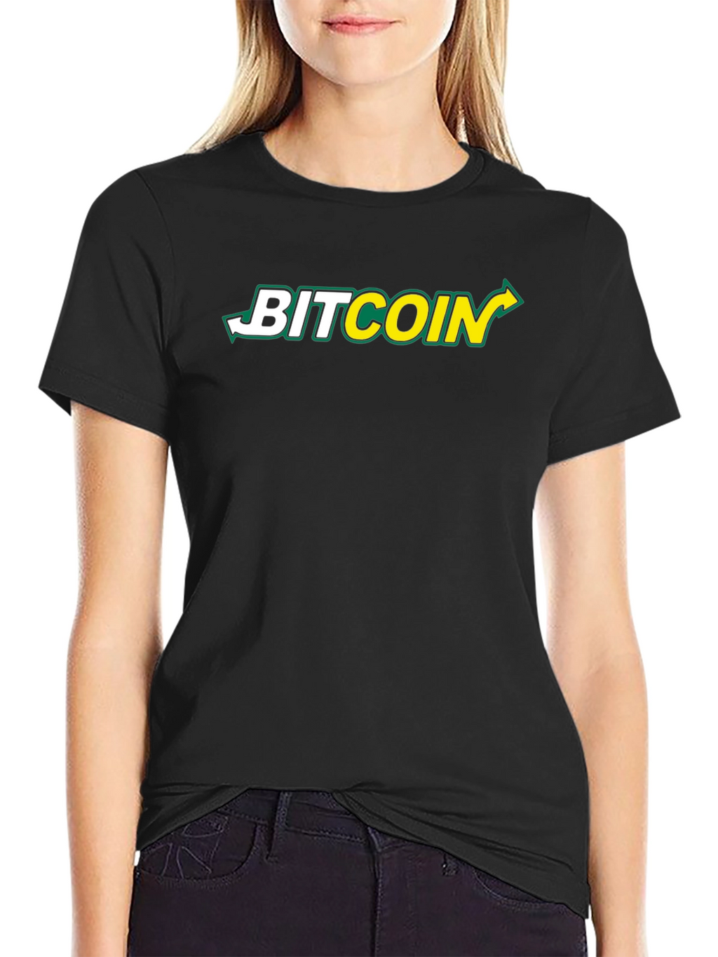Bitcoin Subway Style T-Shirt - Crypto Fan Apparel