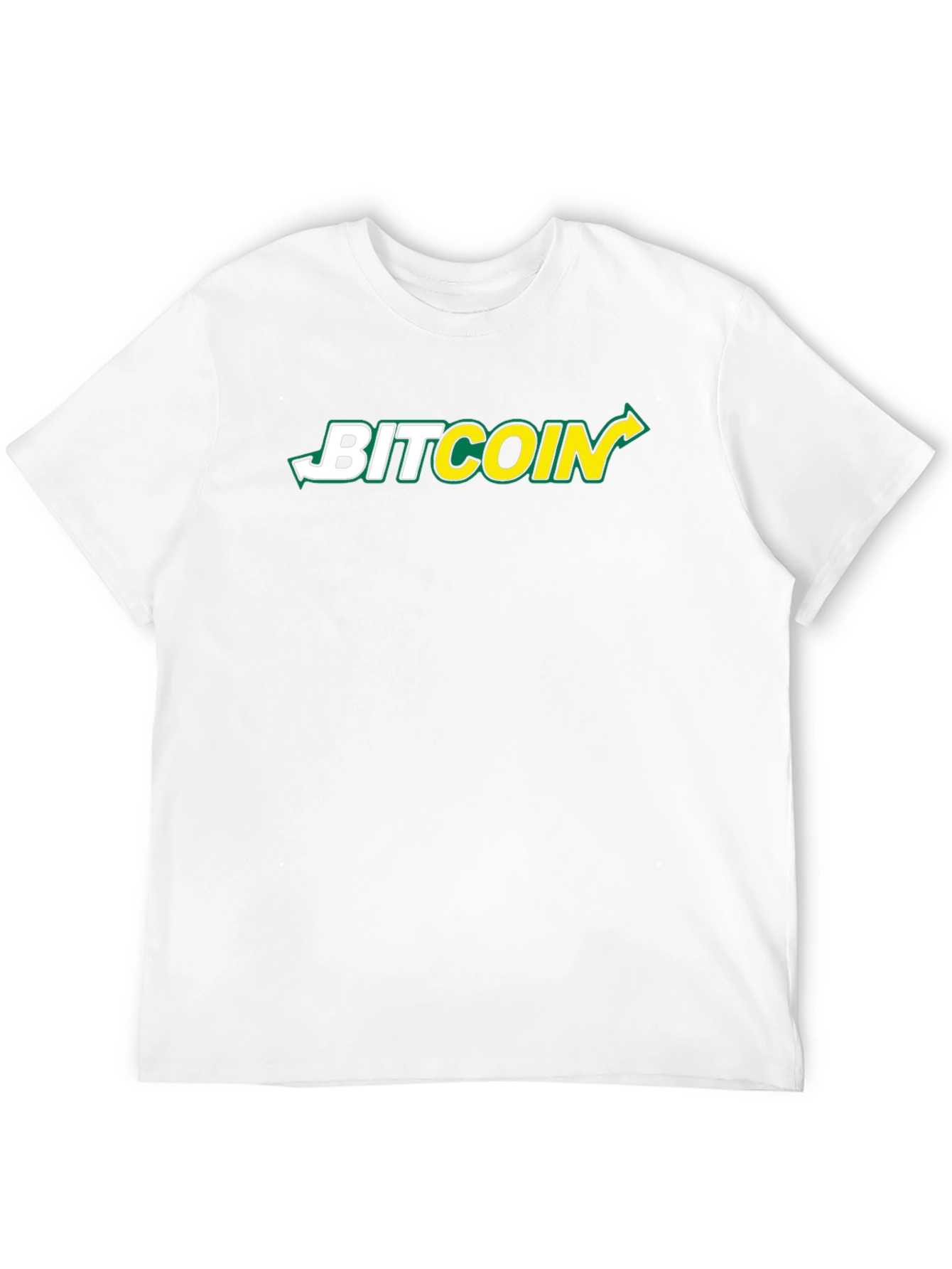 Bitcoin Subway Style T-Shirt - Crypto Fan Apparel