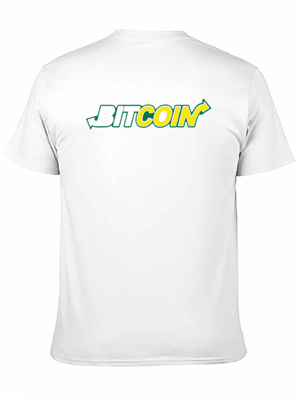 Bitcoin Subway Style T-Shirt - Crypto Fan Apparel