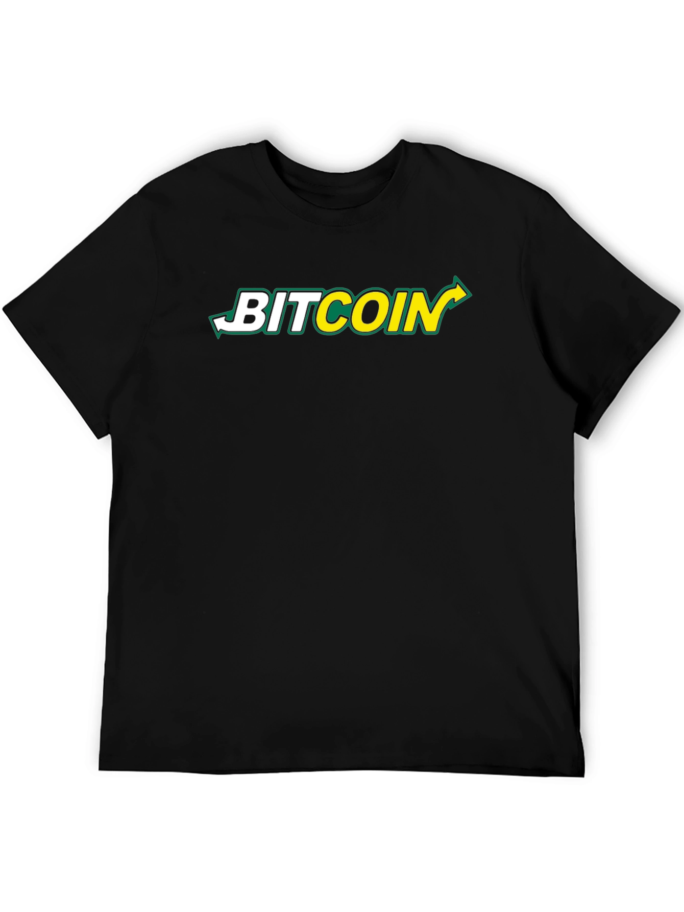Bitcoin Subway Style T-Shirt - Crypto Fan Apparel