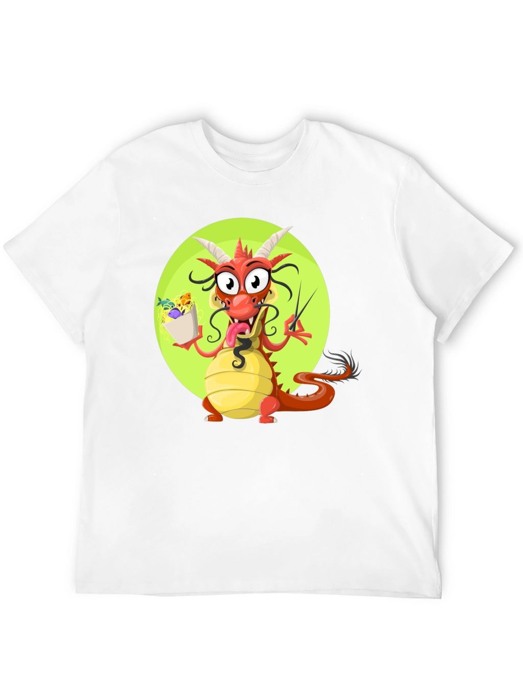 Funny Dragon Ramen T-Shirt