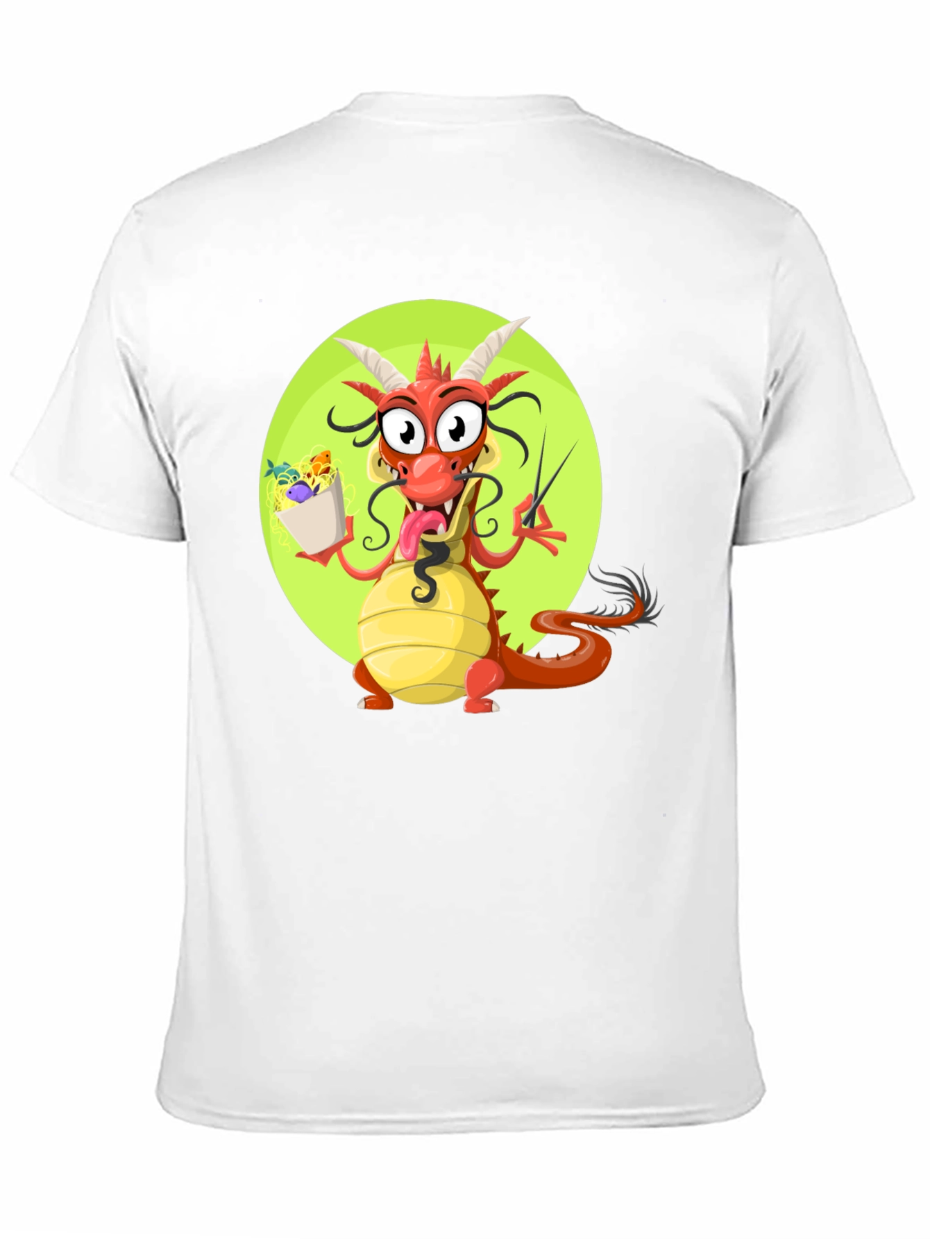 Funny Dragon Ramen T-Shirt