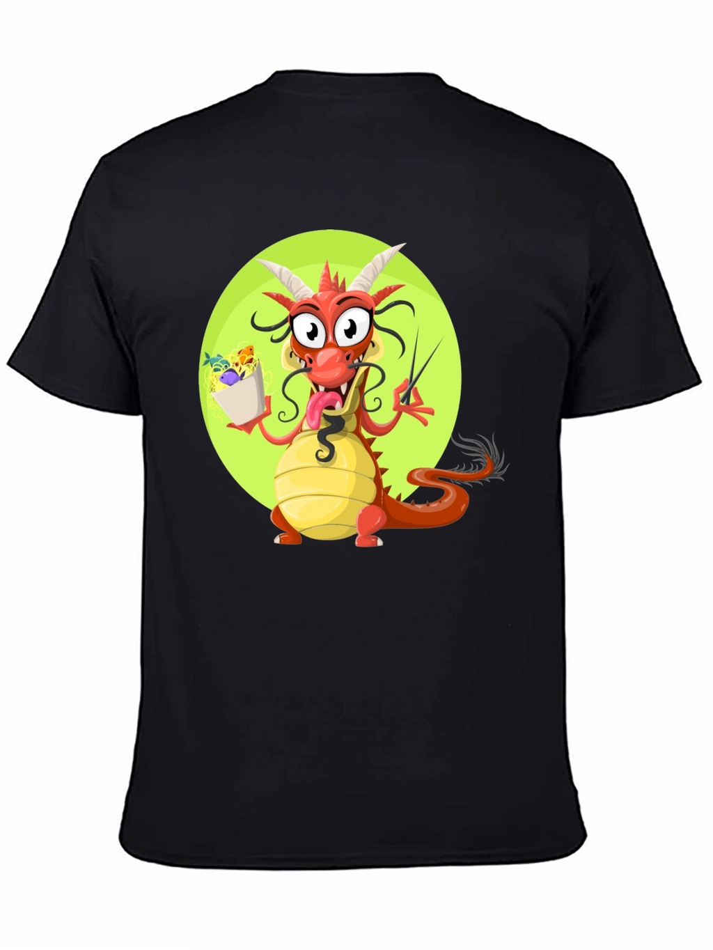 Funny Dragon Ramen T-Shirt