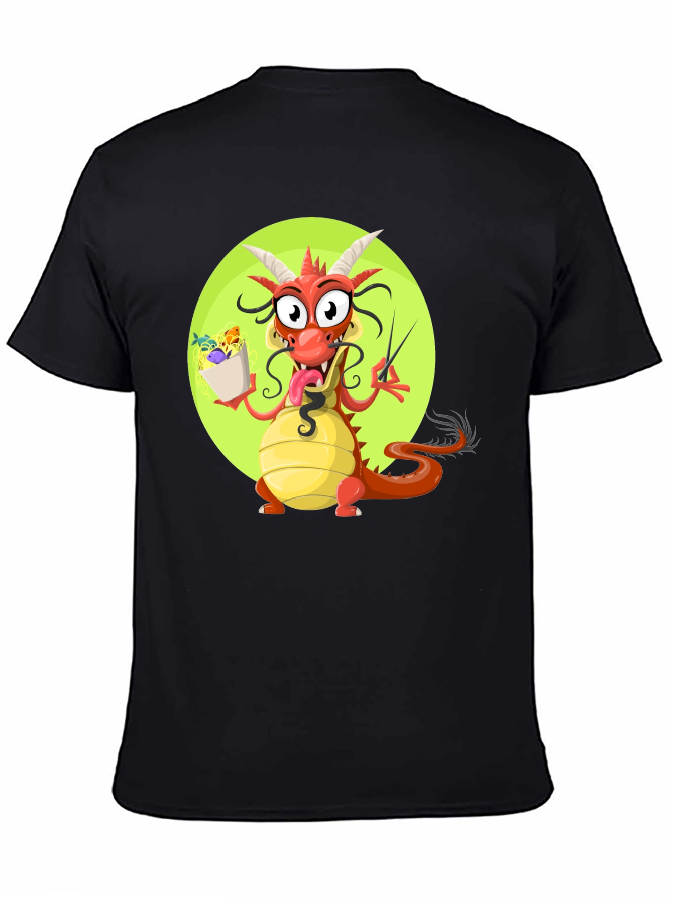 Funny Dragon Ramen T-Shirt