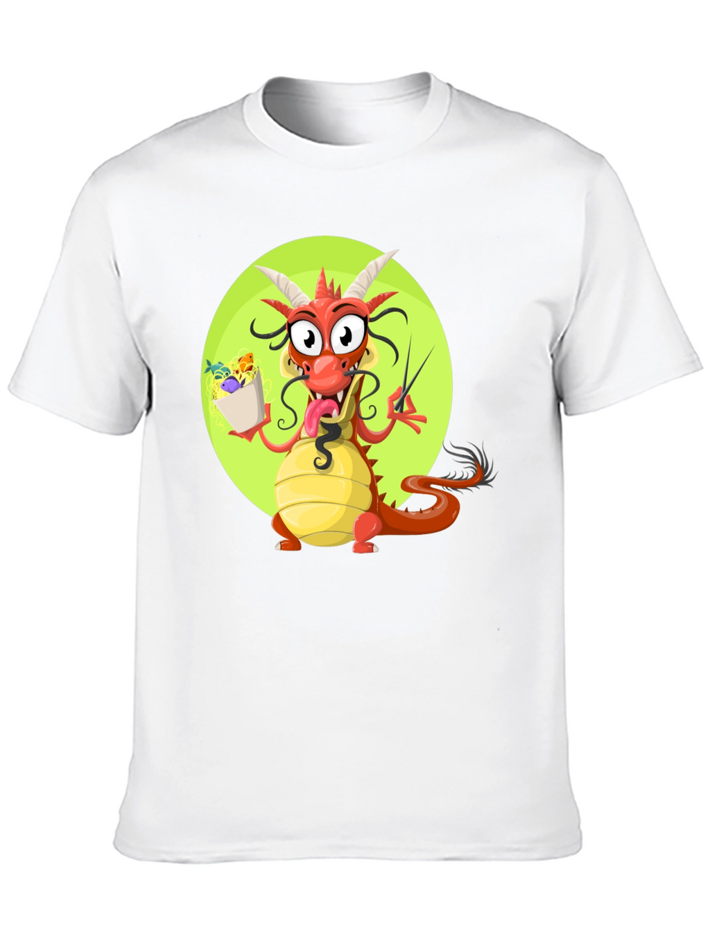 Funny Dragon Ramen T-Shirt