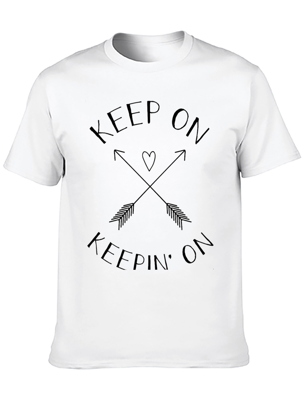Keep On Keepin On Black T-Shirt