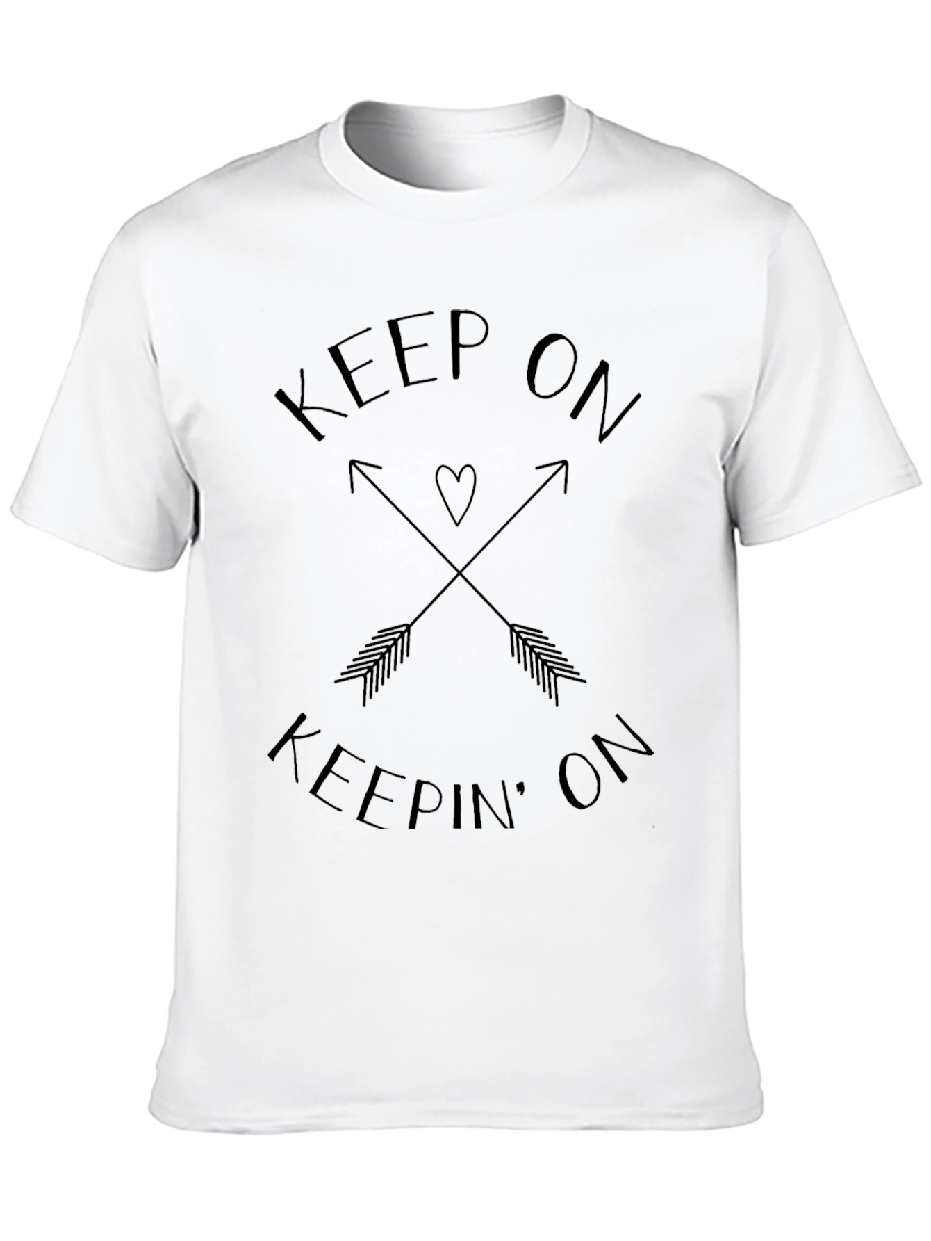 Keep On Keepin On Black T-Shirt