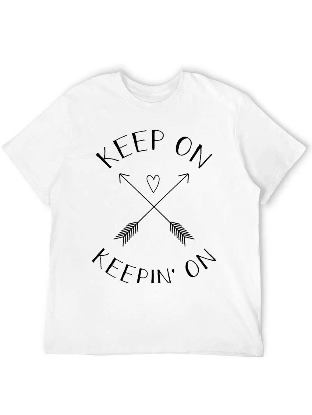 Keep On Keepin On Black T-Shirt