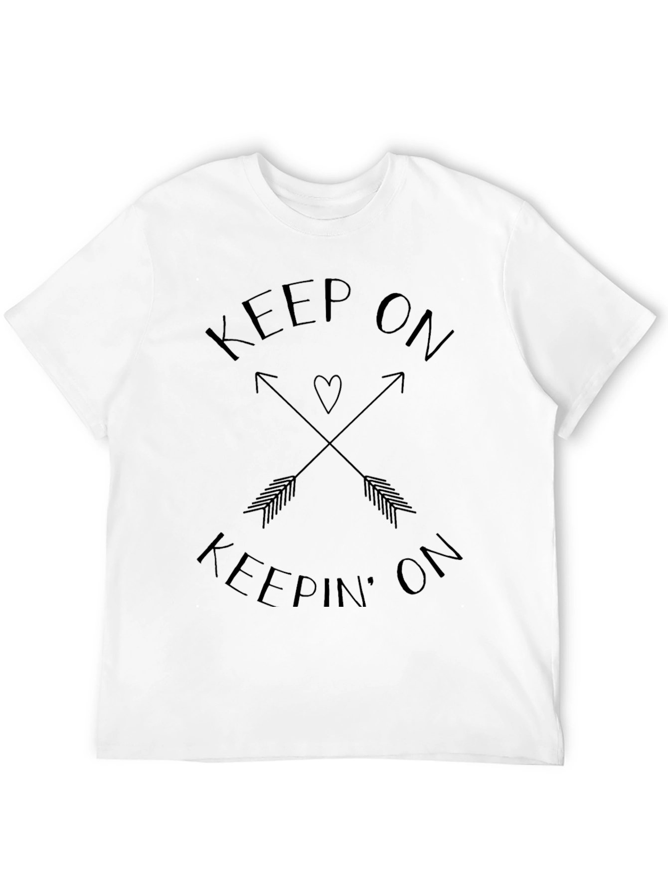 Keep On Keepin On Black T-Shirt