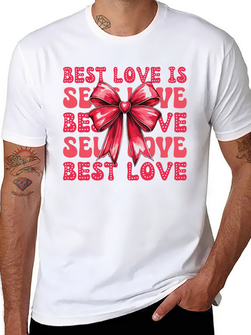 Self Love Valentines Day Graphic Tee