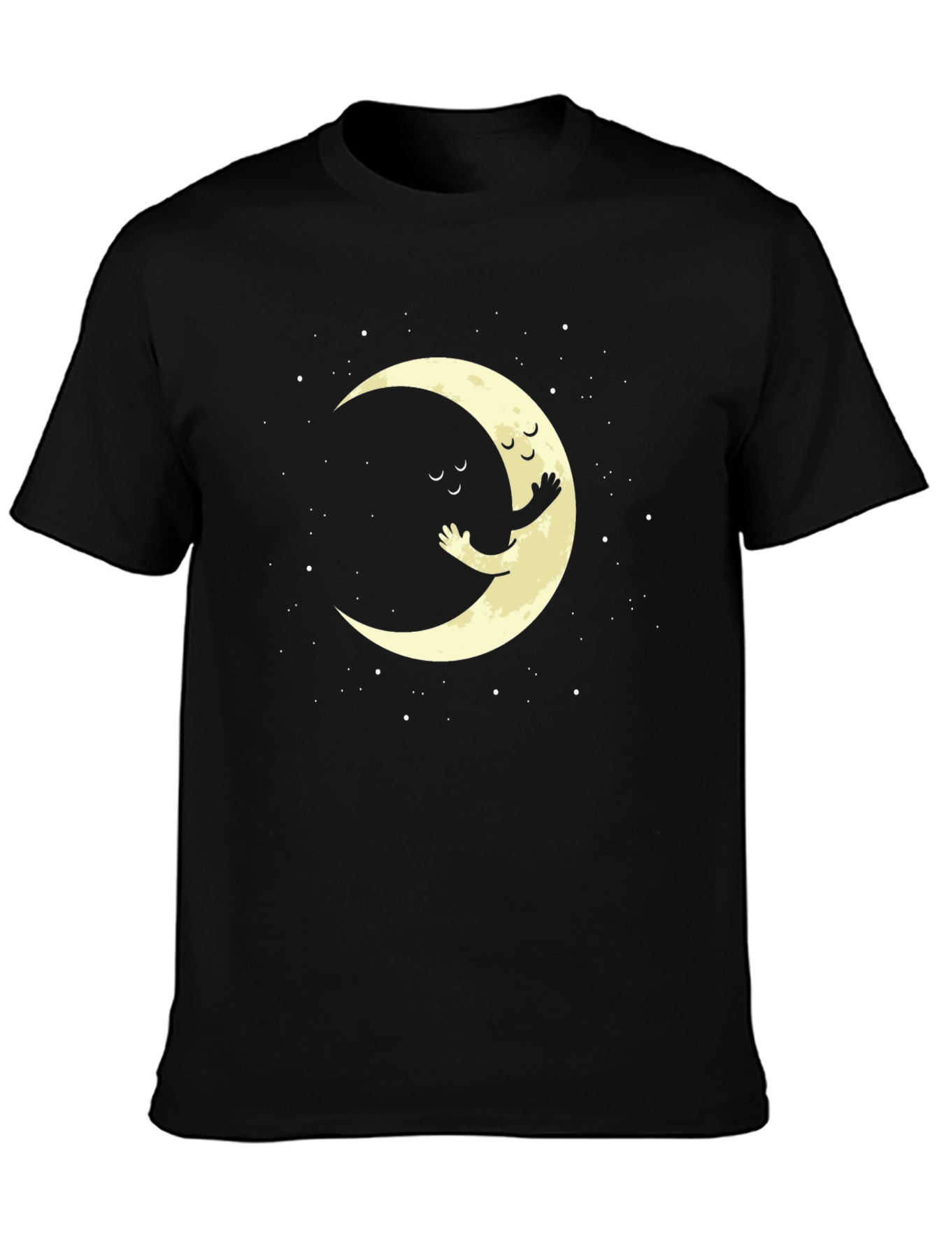 Moon Hug Graphic Tee - Soft Cotton Comfort