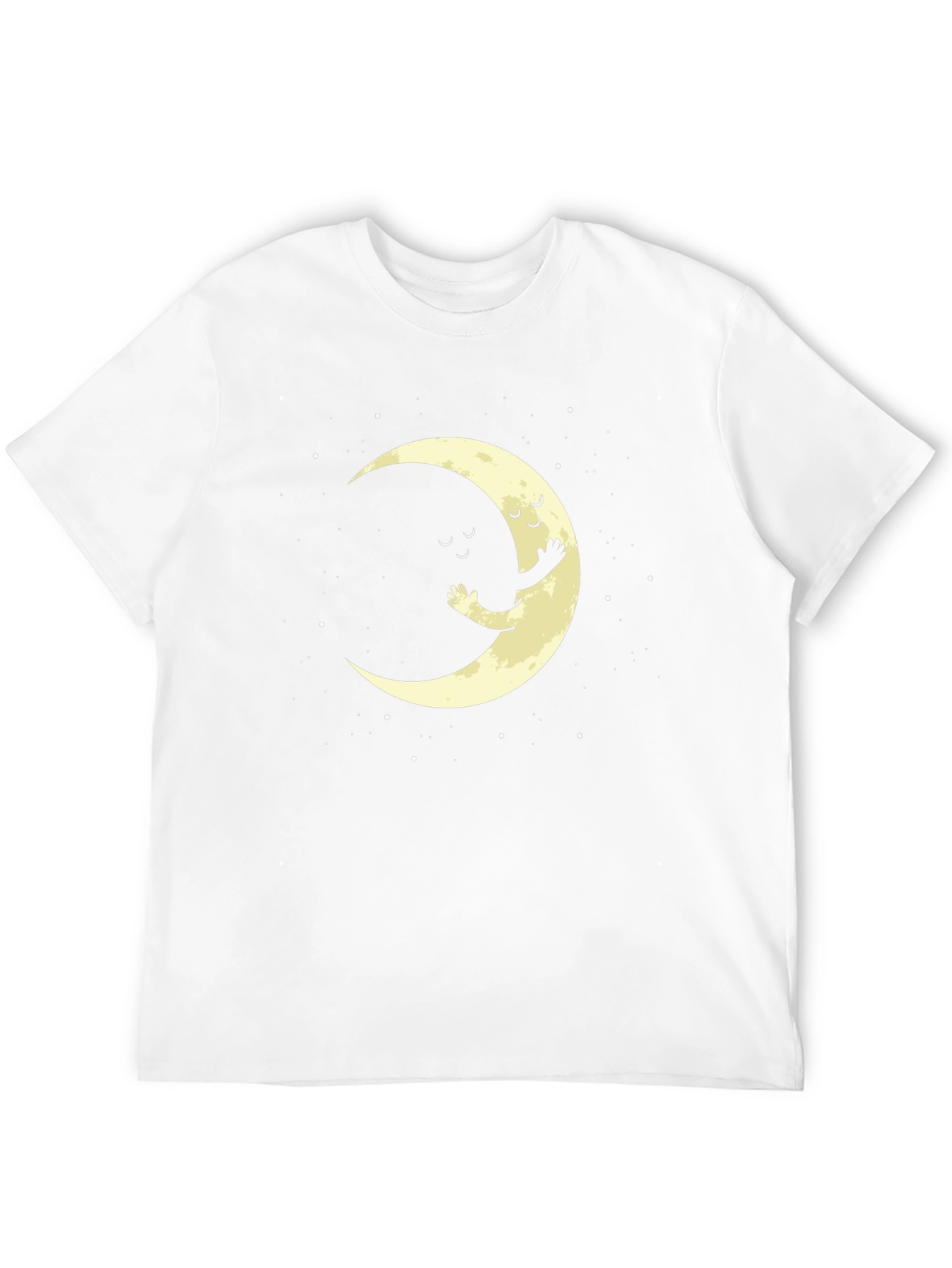 Moon Hug Graphic Tee - Soft Cotton Comfort